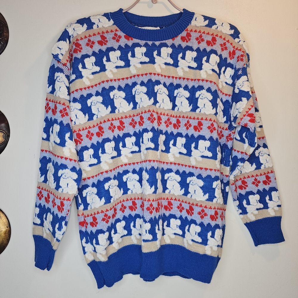 Donagain Vintage Knit Sweater Size Large